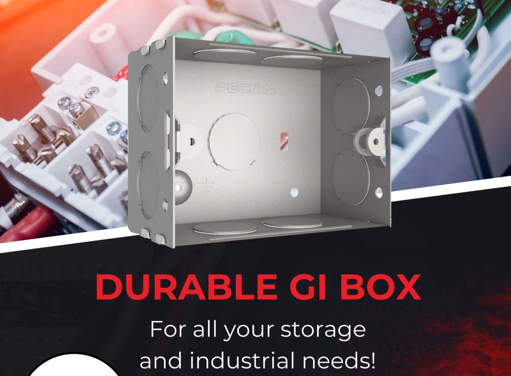 Galvanized Modular G.I Metal Box